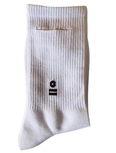 Pocket Sock - White